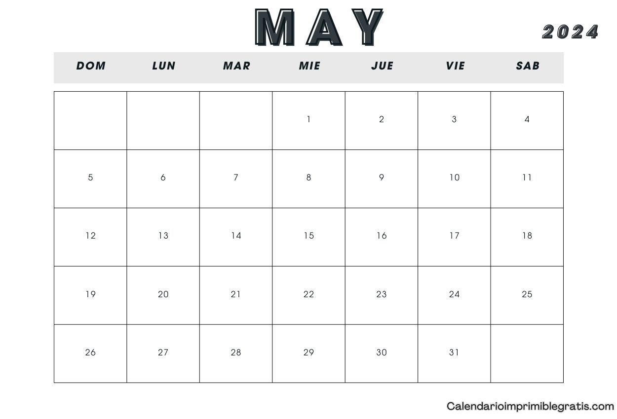Documento calendario mayo 2024